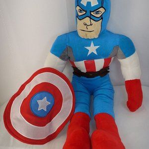 Captain America of The Avengers 17" Stuffed Plush Pillow